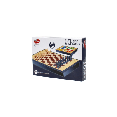 Joc 2in1 - Sah si Parchis - MegaCreative 17x12cm 3 ani 511316