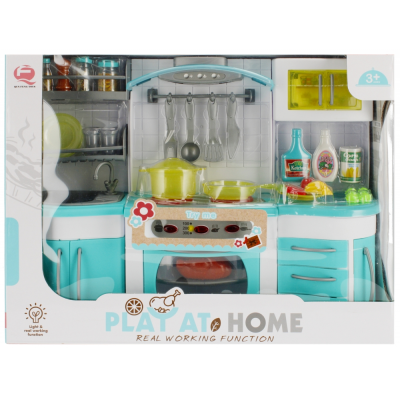 Jucarie set mobila bucatarie  accesorii MegaCreative 481579 35x29x9cm 2 baterii AA incluse 3 ani