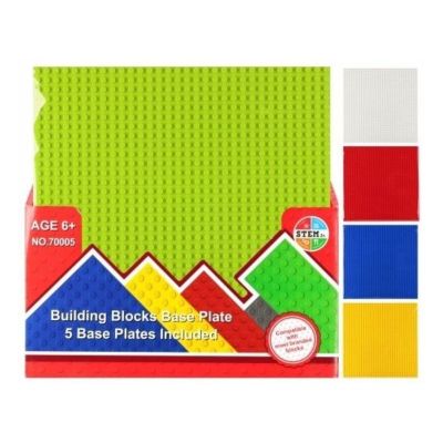 Joc constructie tabla lego MegaCreative 547394 26x26cm pvc diverse culori 6 ani