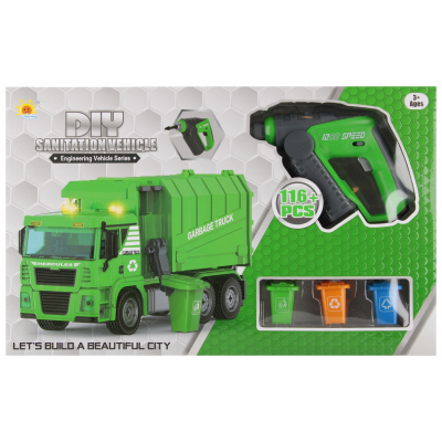 Jucarie set camion gunoi  accesorii 45x28x10cm MegaCreative 543858