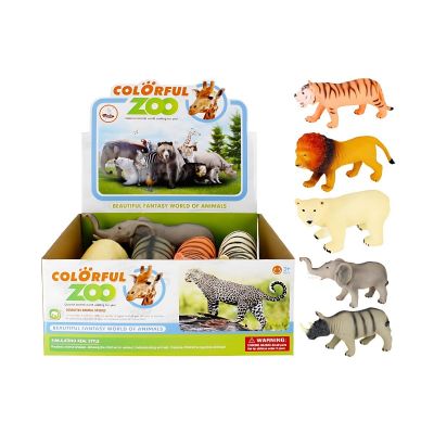 Jucarie figurine animale salbatice cu sunet MegaCreative 500763 28 cm 37x15x35cm 3ani