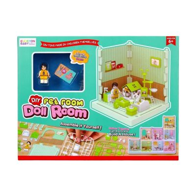 Jucarie set blocuri pentru constructie Mega Creative 482607 camera