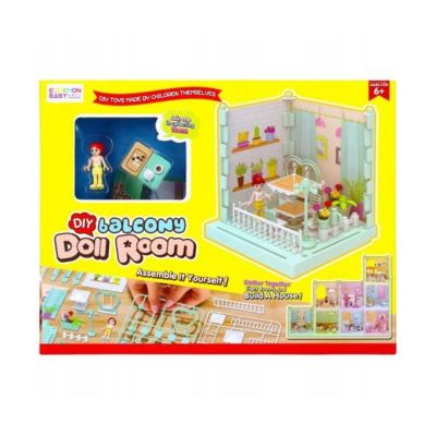 Jucarie set blocuri pentru constructie Mega Creative 482596 balcon