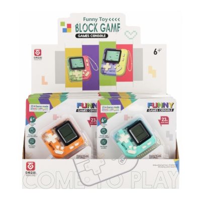 Jucarie electronica tetris de buzunar MegaCreative 570938 13x14x3cm 3ani