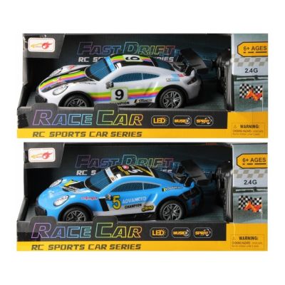 Jucarie masina curse lumini sunete abur MegaCreative 571990 20x5x6cm telecomanda 6 ani