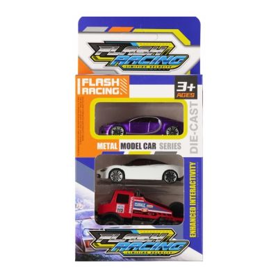 Jucarie set masinute MegaCreative 573912 7 cm set 3 buc 10x20x4cm metal