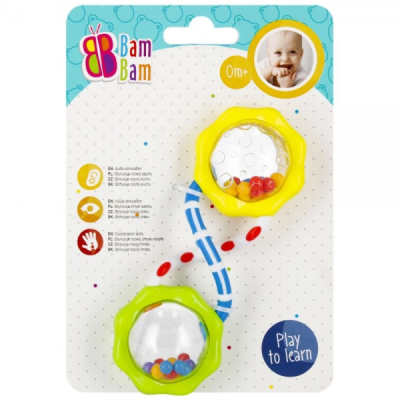 Jucarie bebelusi zornaitoare spirala Bam Bam 515074 0 luni