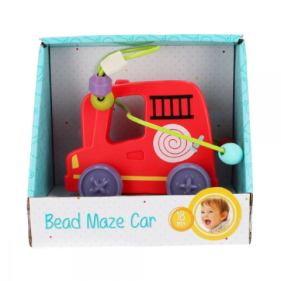 Jucarie bebelusi cu labirint masina de pompieri Bam Bam 469785 18 luni