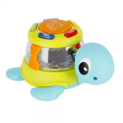 Jucarie bebelusi cu sunete broasca testoasa Bam Bam 515012 18 luni