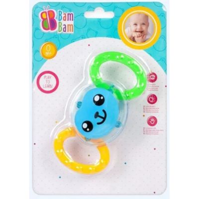 Jucarie bebelusi zornaitoare maimuta Bam Bam 414258 3 luni