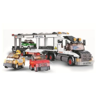 Joc de constructie Tir platforma pvc Sluban M38-B0339 638 piese 47. 5x28. 5x6. 7cm