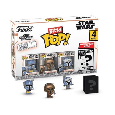 Figurina Funko Bitty POP Mandalorian Heavy Mandalorian 4PK