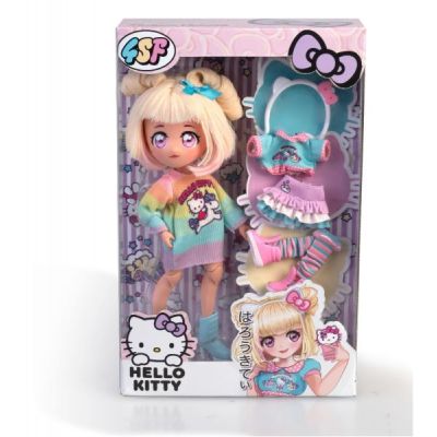 Hello Kitty Papusa Manga Fashion Unicorns cu accesorii
