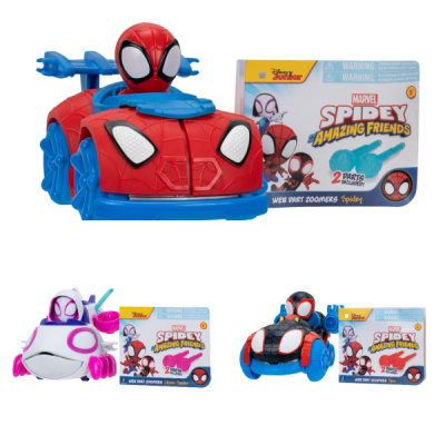 Paienjenelul Marve Vehicul cu lansator de sageti figurina inclusa diverse modele