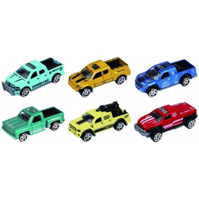 Macheta Die Cast set 3 camionete diverse culori si modele 1/64