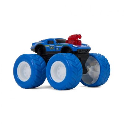 MASINA DE POLITIE 8.5CM ALBASTRA MOMKI