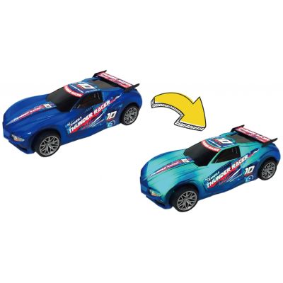 MASINUTA CU LUMINI SUNETE SI SISTEM PULLBACK RACER SCARA 1/24 DIVERSE CULORI