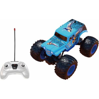 MASINUTA CU TELECOMANDA TIP CAMION BEAST RUNNERS SCARA 1/24 21CM ALBASTRU