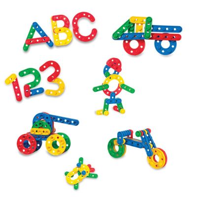 SET CONSTRUCTIE PUZZLE CLICK CLICK 96 PCS