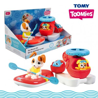 JUCARIE DE BAIE ELICOPTER DE SALVARE SI BARCA TOMY