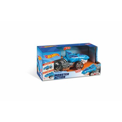 MASINA CU LUMINI SI SUNETE SHARKRUISER HOT WHEELS