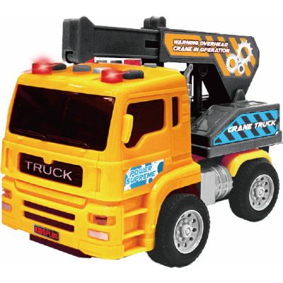 VEHICULE CU LUMINI SUNETE SI FRICTIUNE SCARA 1/24 14CM MACARA