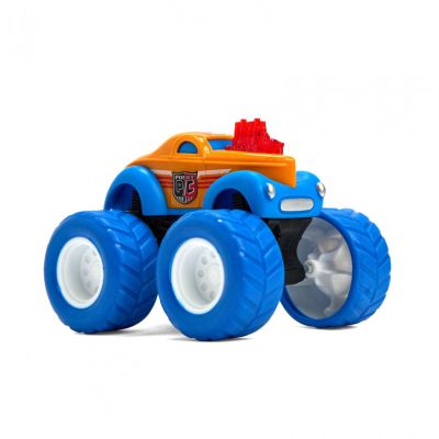 MASINA DE POLITIE 8.5CM PORTOCALIE MOMKI