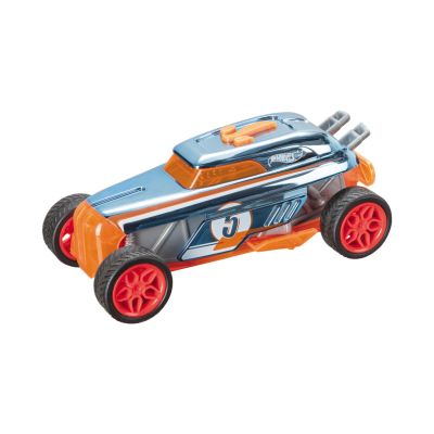MASINA CU LUMINI SI SUNETE RIP ROD ALBASTRU HOT WHEELS