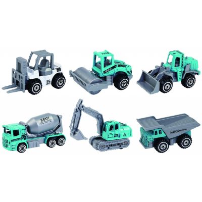 MACHETA DIE CAST UTILAJ SCARA 1/64 7.5CM DIVERSE MODELE