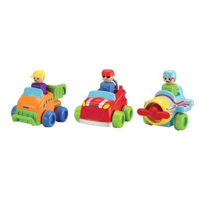 VEHICULE COLORATE PUSH AND GO DIVERSE MODELE TOMY