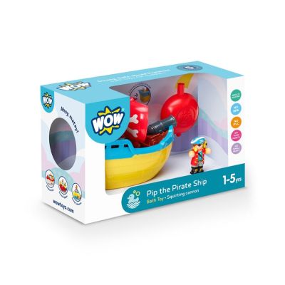Jucarie de baie Corabie de pirati Pip the Pirate Ship WOW Toys