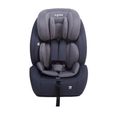 Scaun auto 76-150 cm 15M-12Y R129 isofix si top tether gri U-Grow