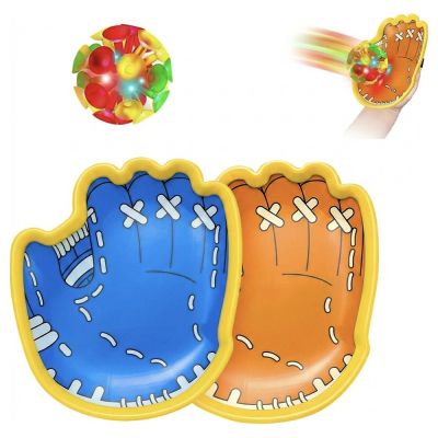 Manusi Baseball plastic  mingi cu ventuze 22 bucset