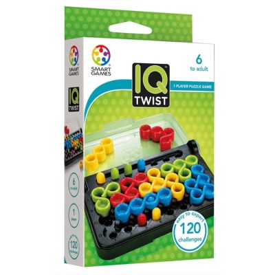 Joc de logica IQ Twist, cu 120 de provocari, editie internationala