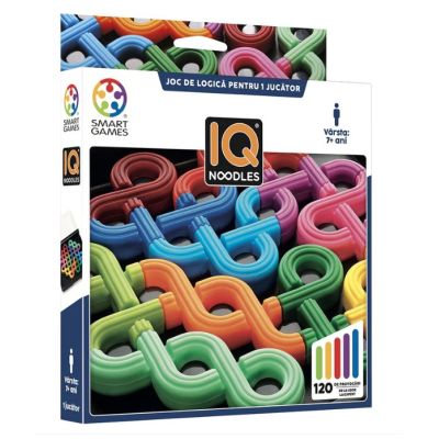 Joc de logica IQ Noodles, cu 120 de provocari, limba romana