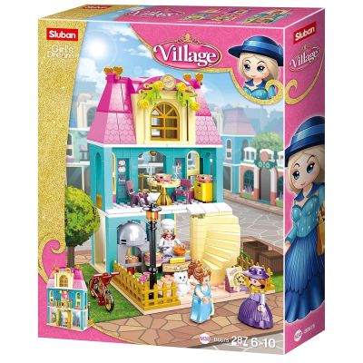 Set de constructie Girl\'s Dream, 287 piese, Pizzerie - Sluban