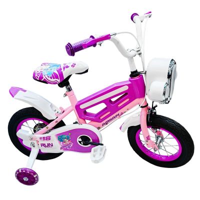 Bicicleta copii, cu lumina, nr. 16, mov