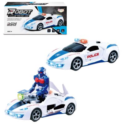 Robot transformabil, Supercar, cu baterii