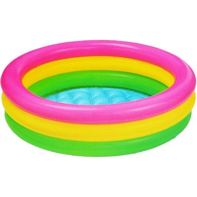 Piscina gonflabila, 86 cm, Curcubeu