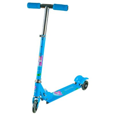 Trotineta cadru metal, 3 roti, 72 cm, albastru