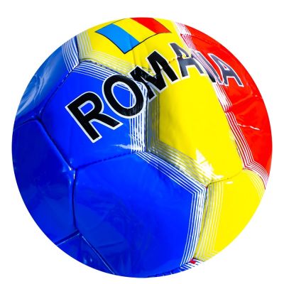Minge fotbal PU, nr. 5, Romania, 350 g