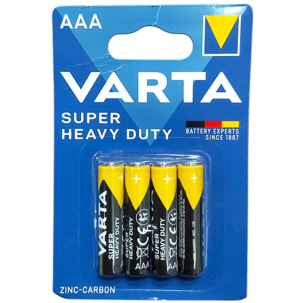 VARTA SUPERLIFE BATERII ZN R3 AAA 4BUC/BLISTER
