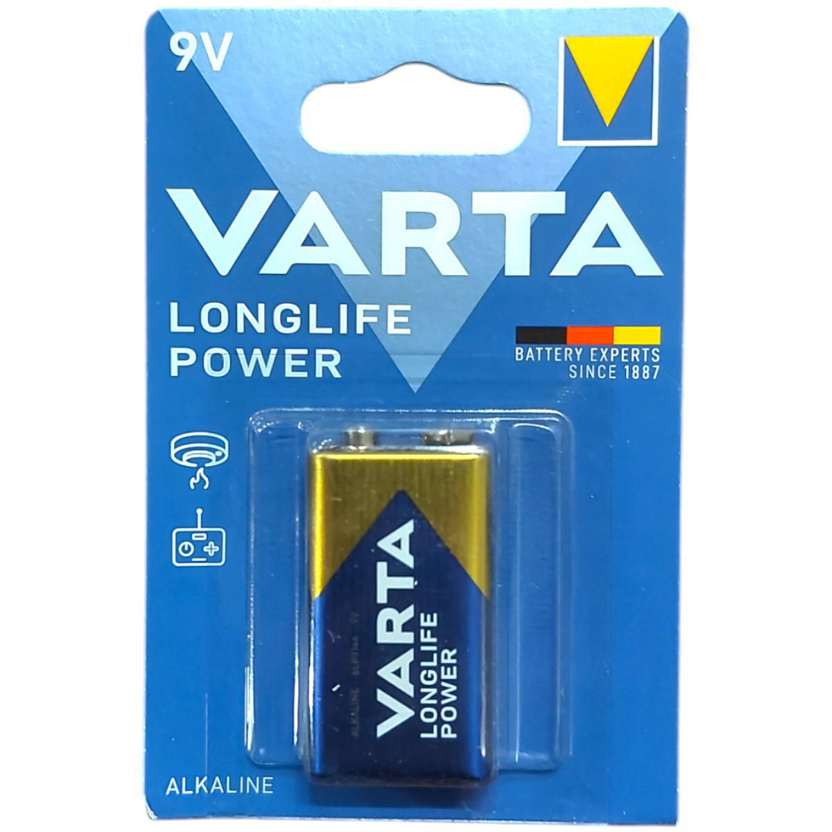 VARTA LONGLIFE POWER BATERII ALK 9V 1BUC/BLISTER