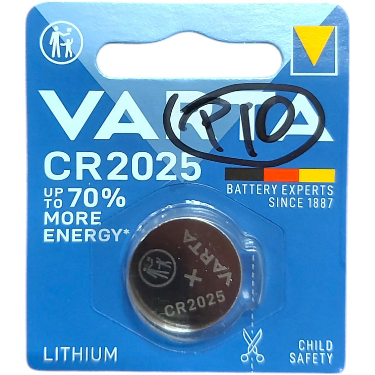 VARTA BATERII LITIU CR2025 1BUC/BLISTER