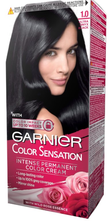 GARNIER COLOR SENS. VOPSEA DE PAR 1.0 NEGRU ONIX