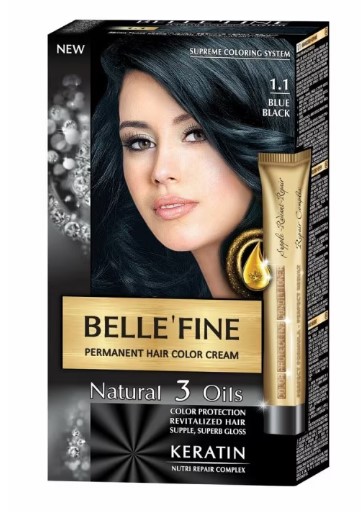 BELLEFINE VOPSEA DE PAR 1.1 NEGRU ALBASTRUI