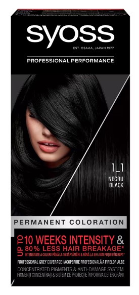 SYOSS COLOR VOPSEA DE PAR 1-1 NEGRU