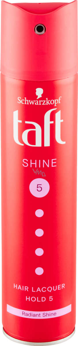Taft Fixativ Shine, Radiant Shine 5, 250 ml