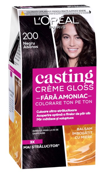 CASTING CR.GLOSS VOPSEA DE PAR 200 NEGRU ABANOS