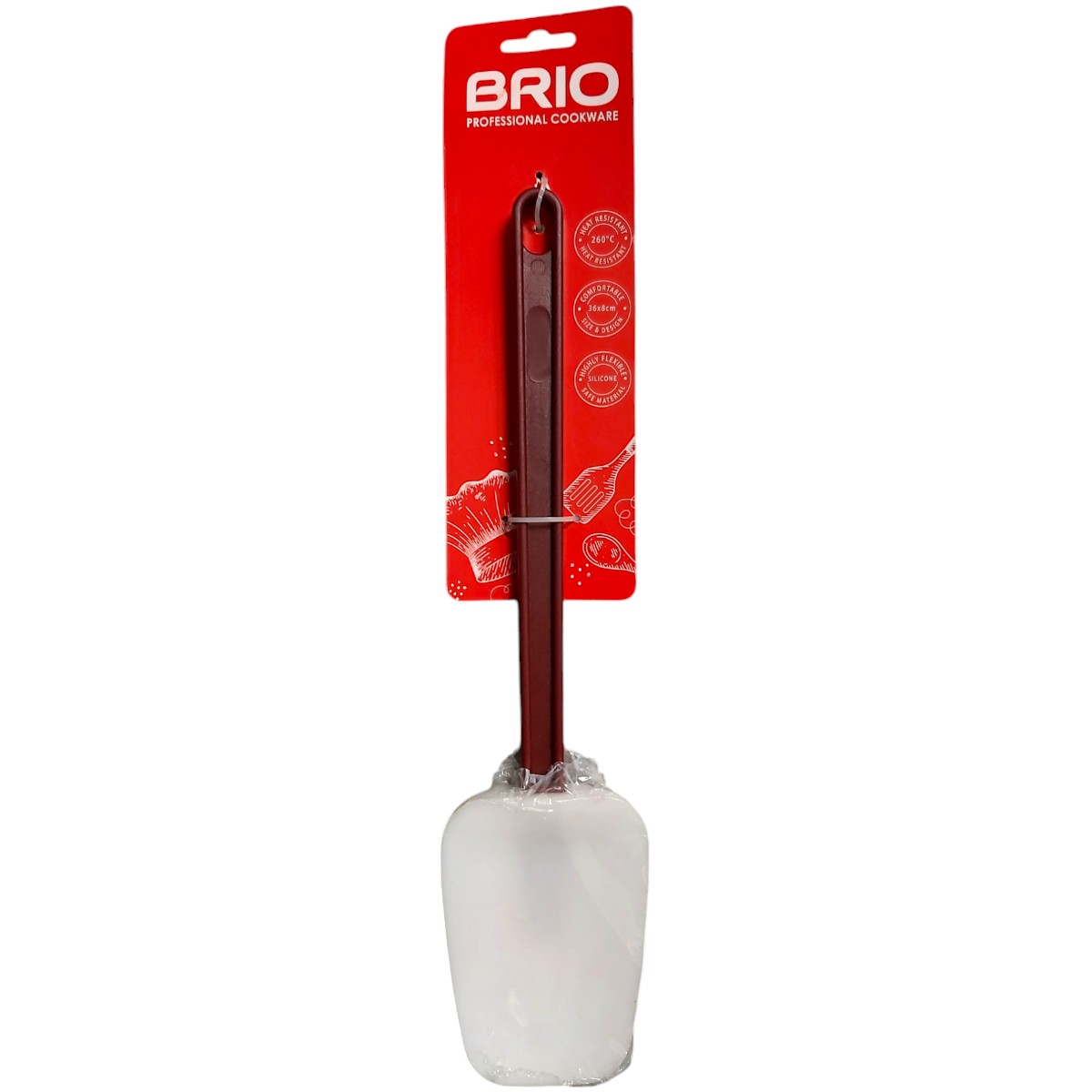 BRIO LINGURA PROFESIONALA SILICON 36X8CM 104528